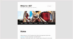 Desktop Screenshot of mtapi4.net